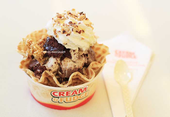  “Cream & Fudge” ไอศกรีมซุปเปอร์พรีเมียม รสยอดเยี่ยม เย็นชื่นใจ